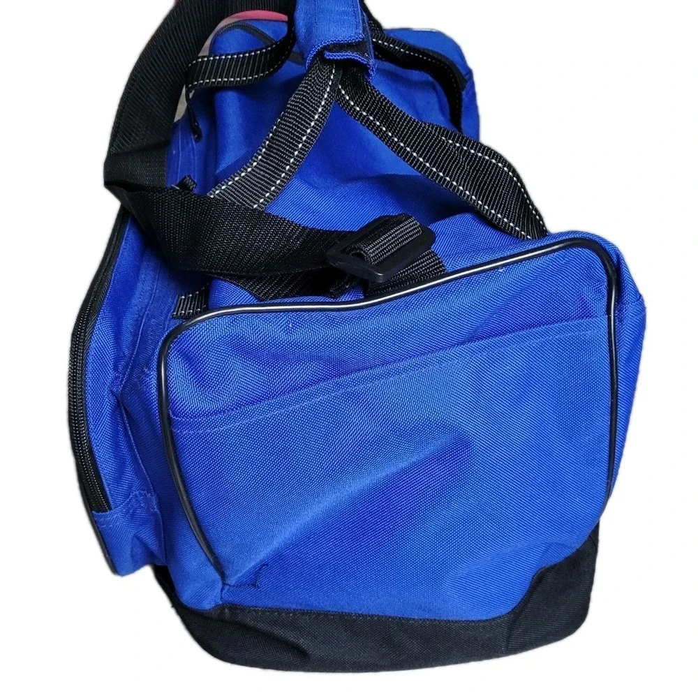 Vintage‎ Eastsport Duffle Bag - Rocket City Gator Club - Blue & Orange
